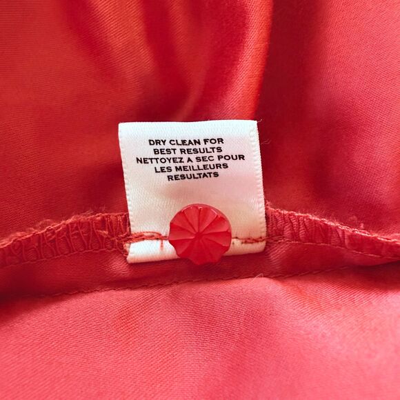 Anthropologie Moulinette Soeurs Horkelia Lace Short Sleeve Shift Dress in Orange - Picture 9 of 12